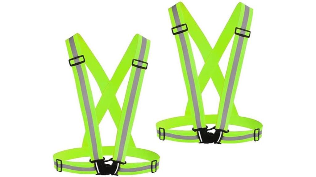 high visibility running safety gear