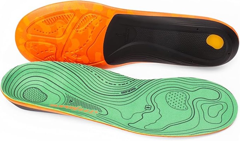 hiking boot insole support