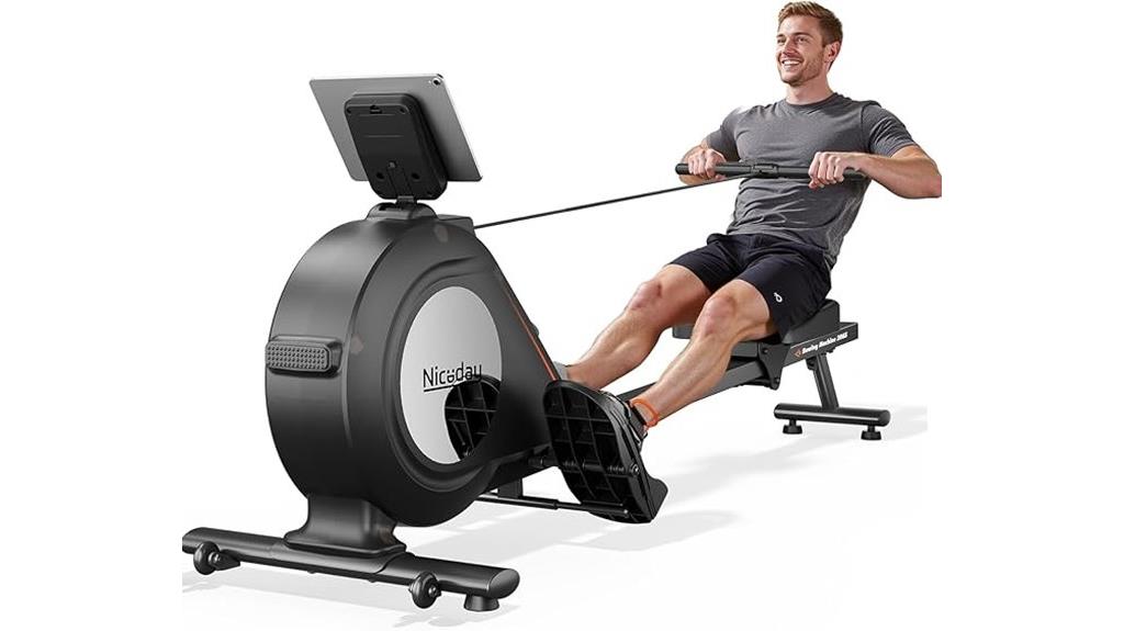home magnetic rowing machine