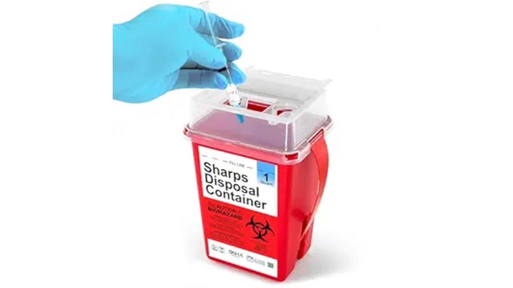 home needle disposal containers