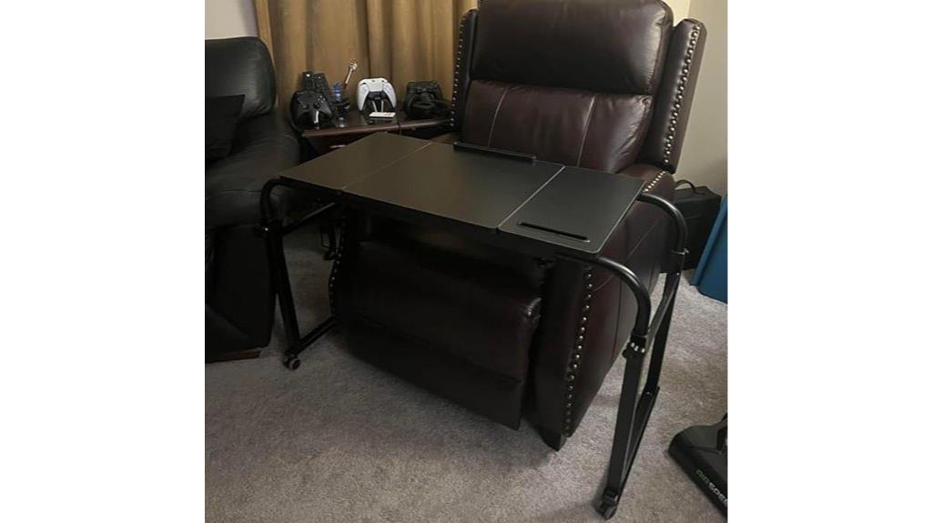 hospital bed table wheels