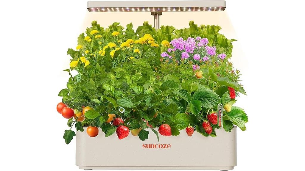 hydroponic kit with leds