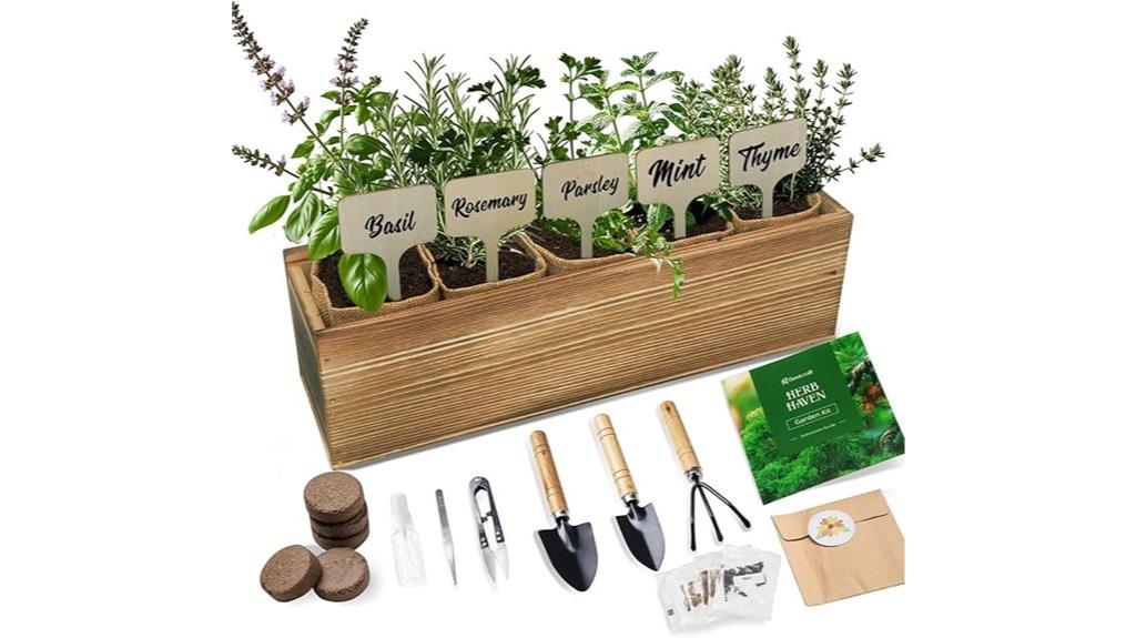 indoor herb garden box