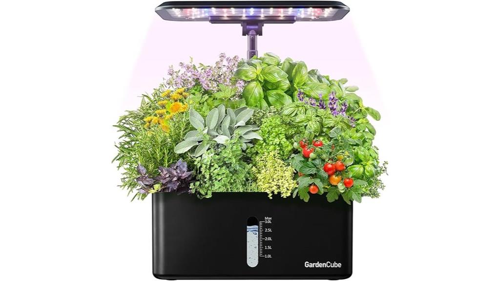 indoor hydroponic gardening system