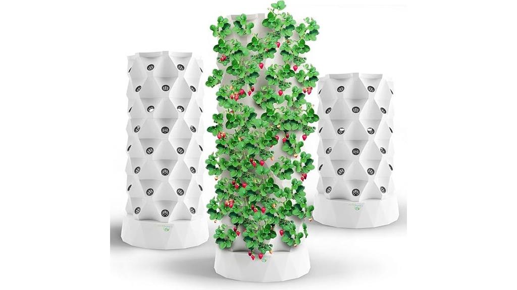 indoor hydroponic growing tower