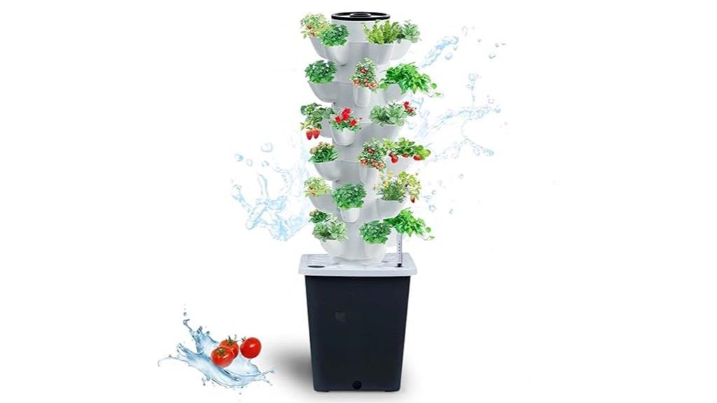 indoor hydroponic vertical garden