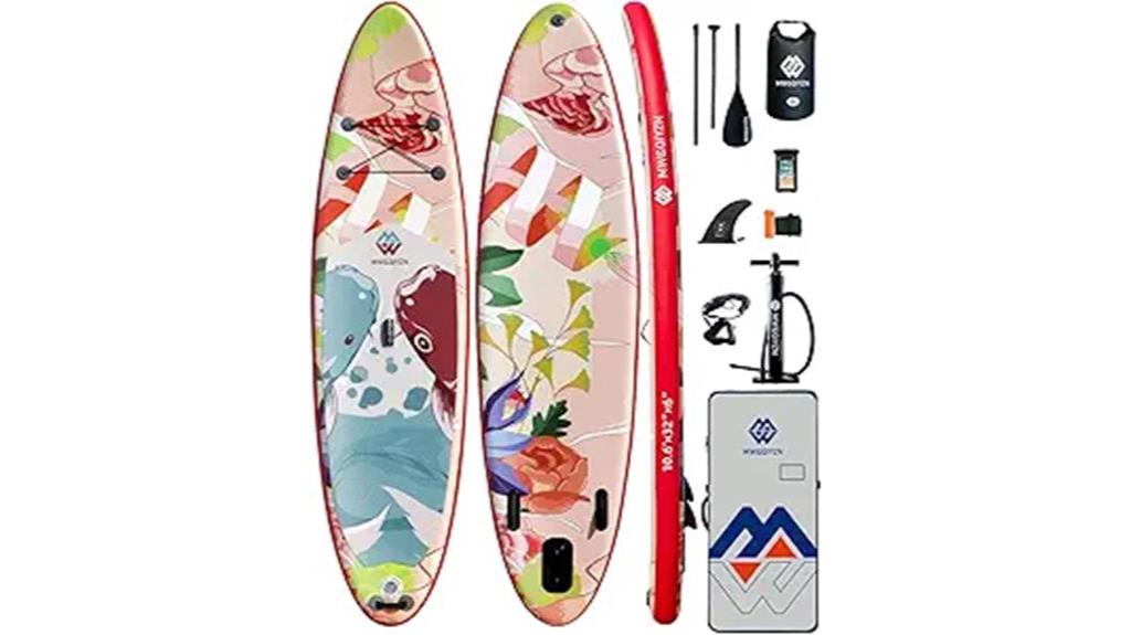 inflatable adult paddle board