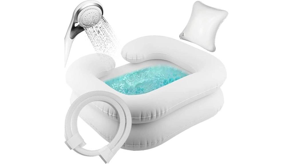 inflatable hair wash basin
