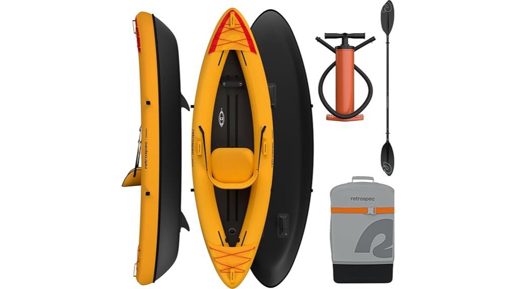 inflatable kayak for recreation