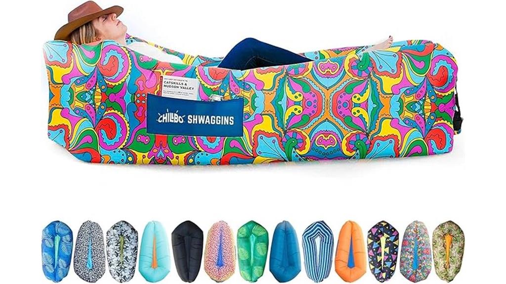 inflatable portable camping chair