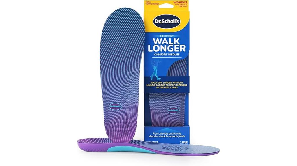 insoles for walking comfort