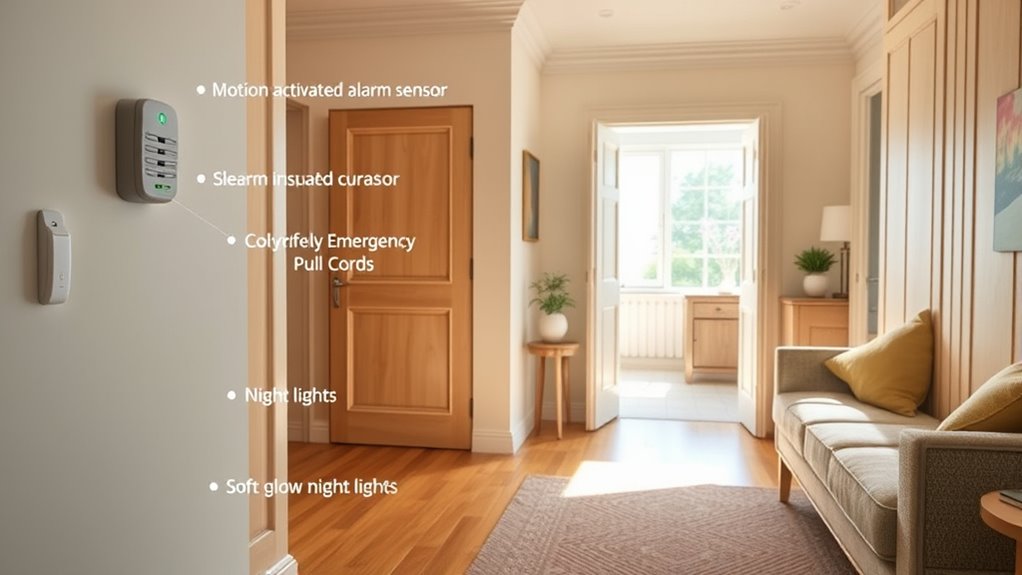 install safety alarms regularly