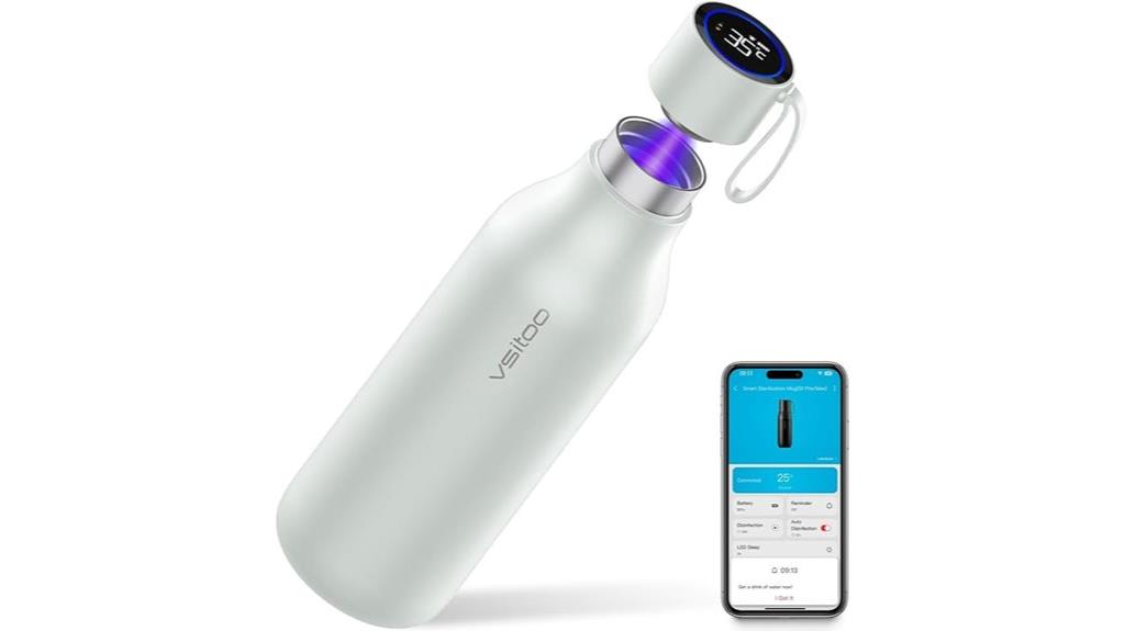 insulated bpa free smart bottle