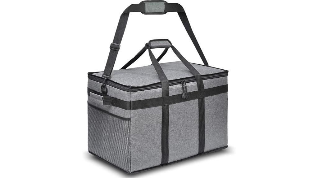 insulated food delivery bag