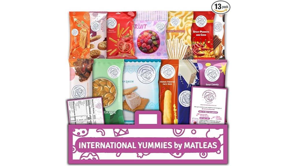 international snack gift box