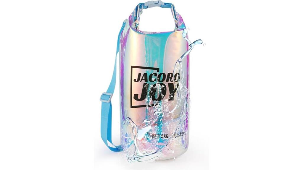 iridescent waterproof kayak bag