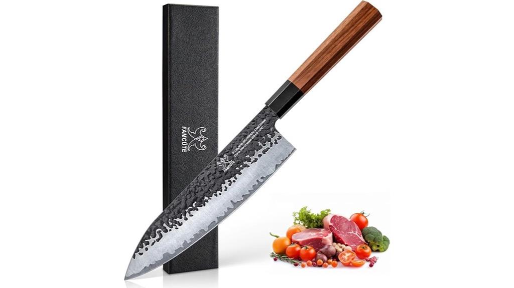 japanese forged rosewood knife