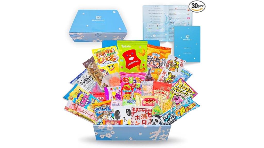 japanese snack gift set