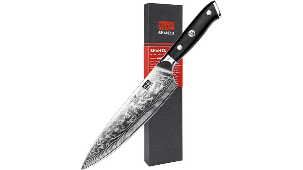 japanese steel damascus knife