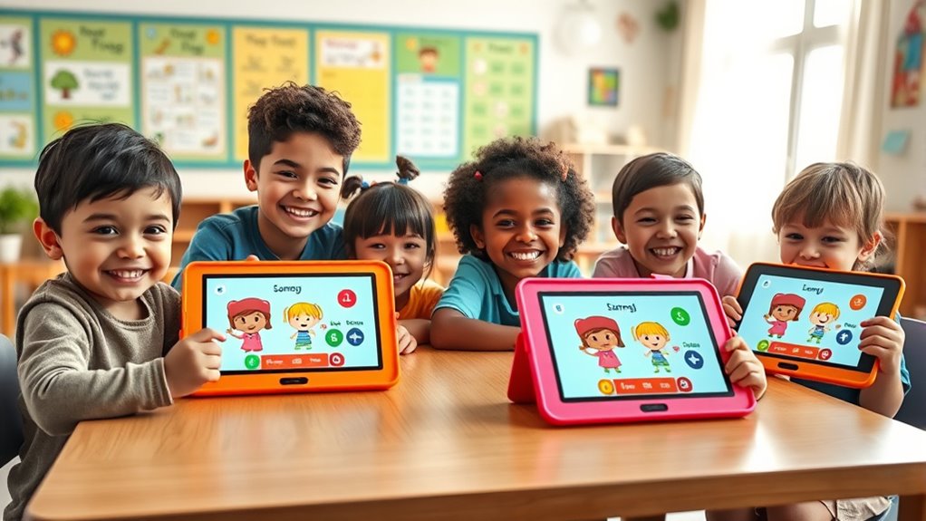 kid friendly language learning tablets