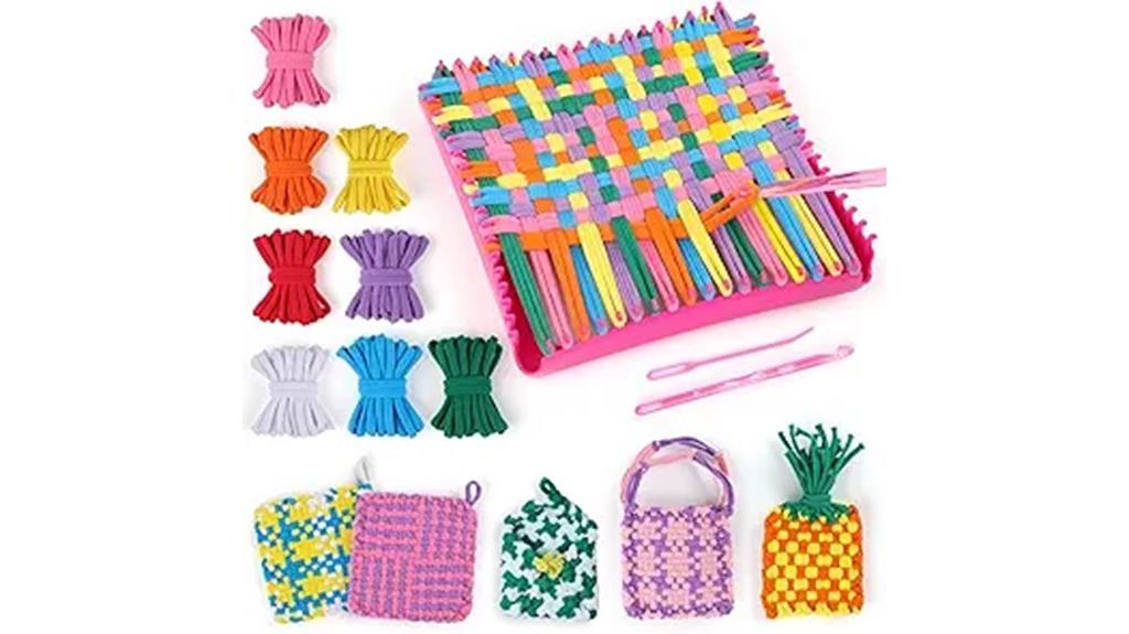 kids and adults weaving kit