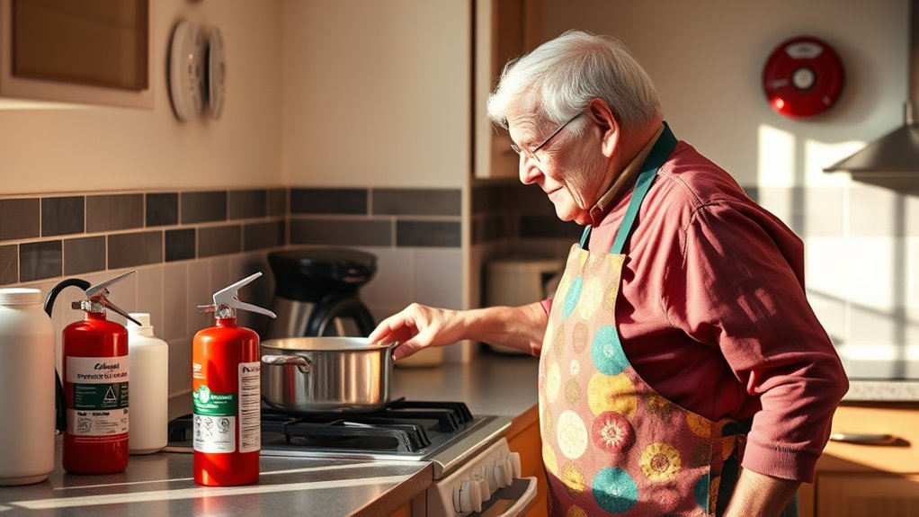kitchen safety and appliance use