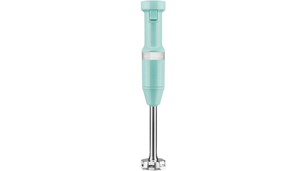 kitchenaid ice blue hand blender