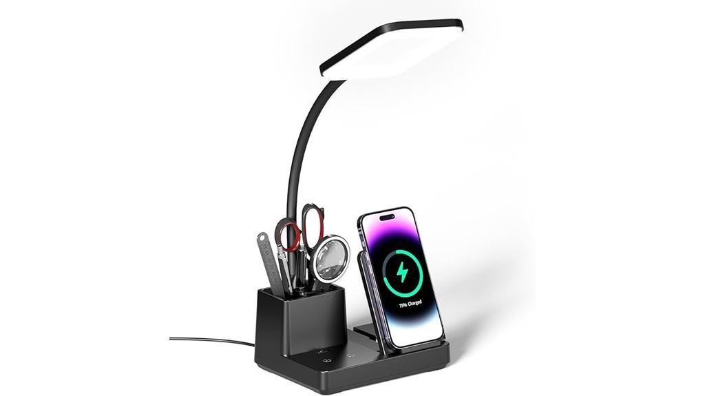 lamp with wireless charging