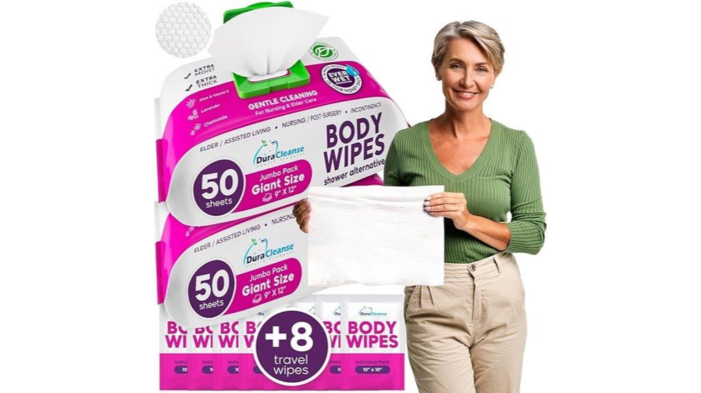large adult wipes pack