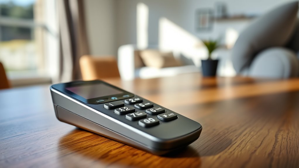 large button easy use features