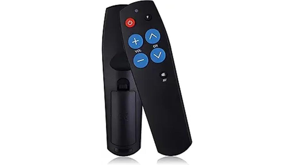 large button remote for seniors