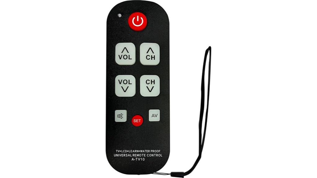 large button remote for seniors