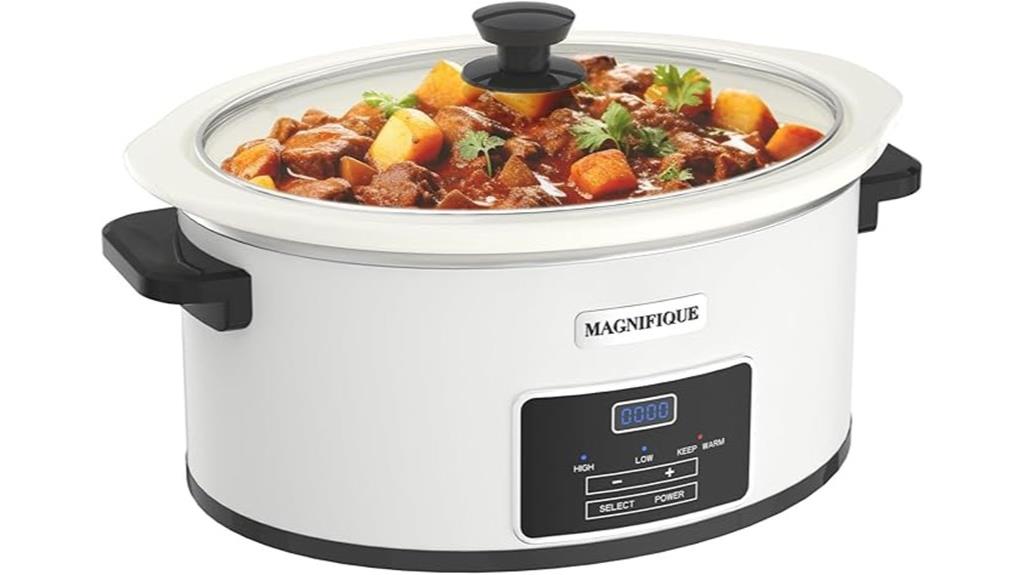 large capacity programmable cooker