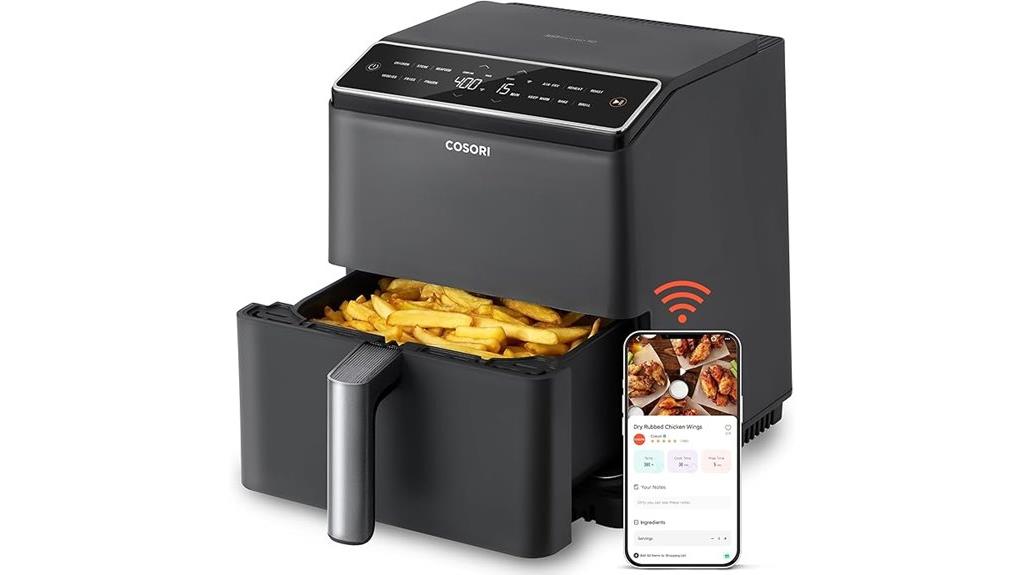 large capacity versatile air fryer