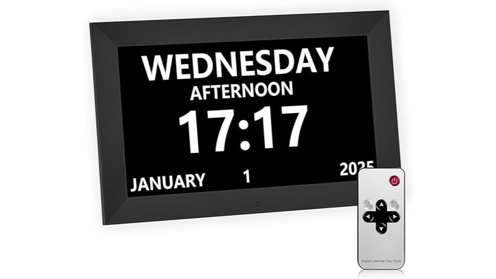 large digital clock for seniors