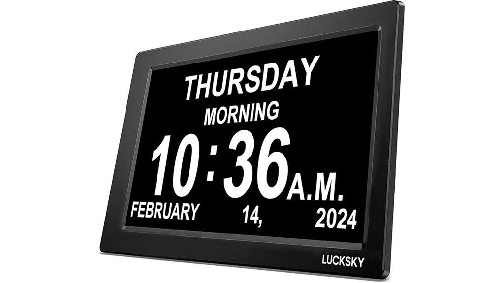large display multiple alarms