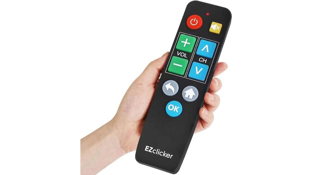 large easy use remote