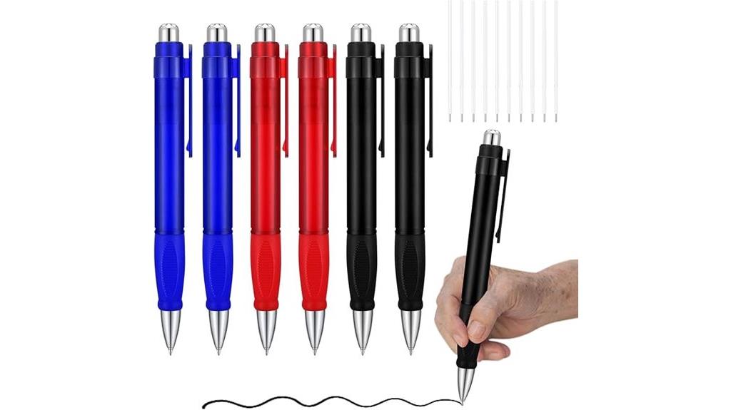 large grip writing pens