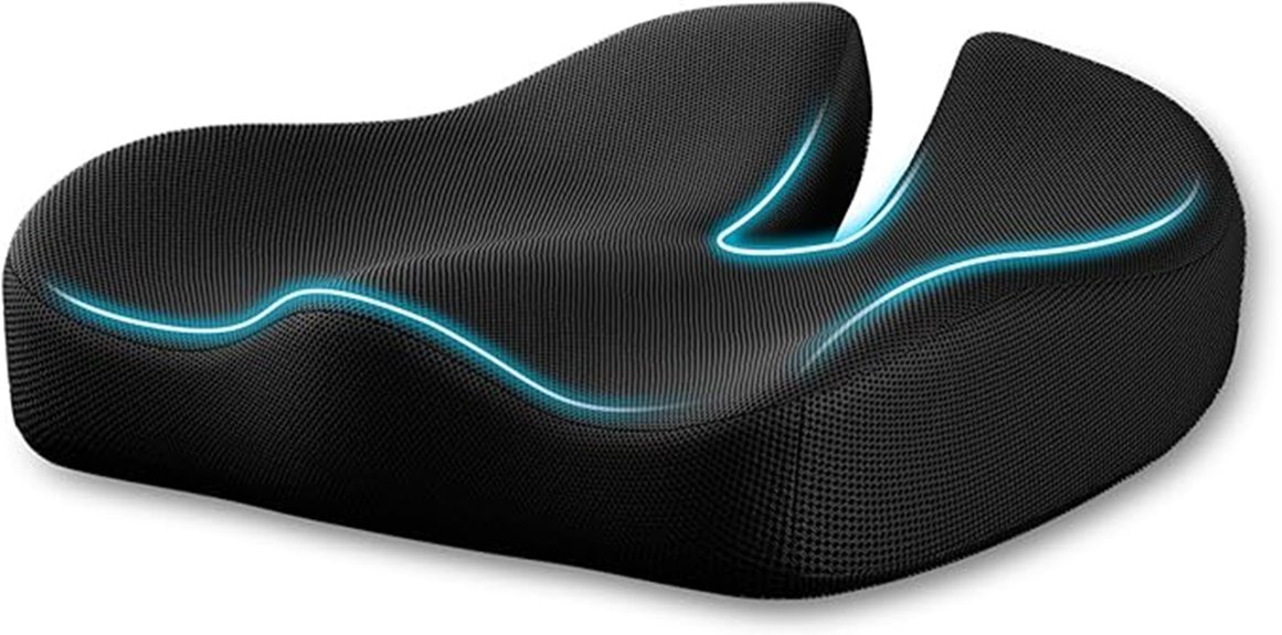 large memory foam seat