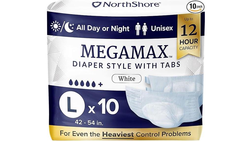 large overnight adult diapers