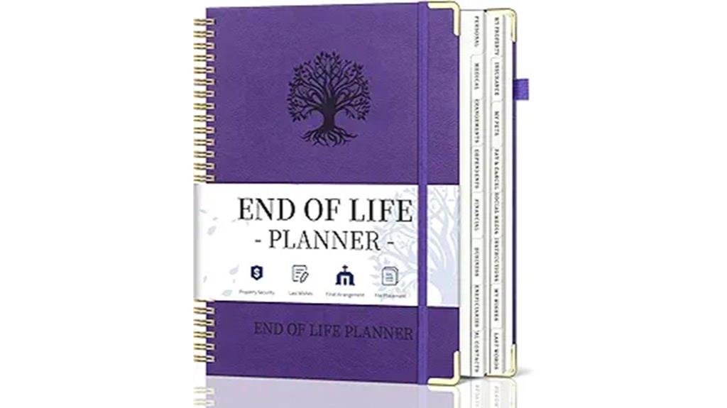 large print life planning