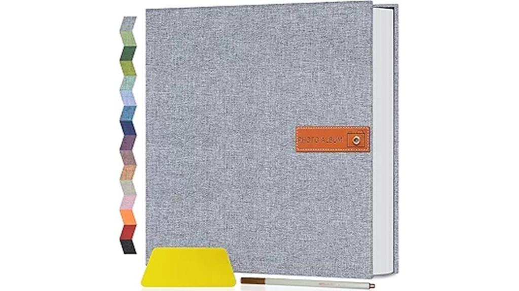 large self adhesive photo album
