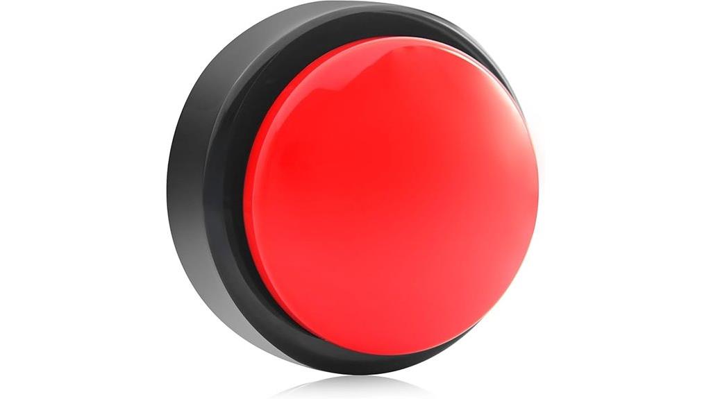 large talking button clock