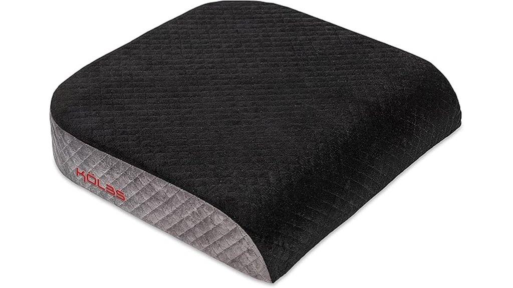 large velvet memory foam