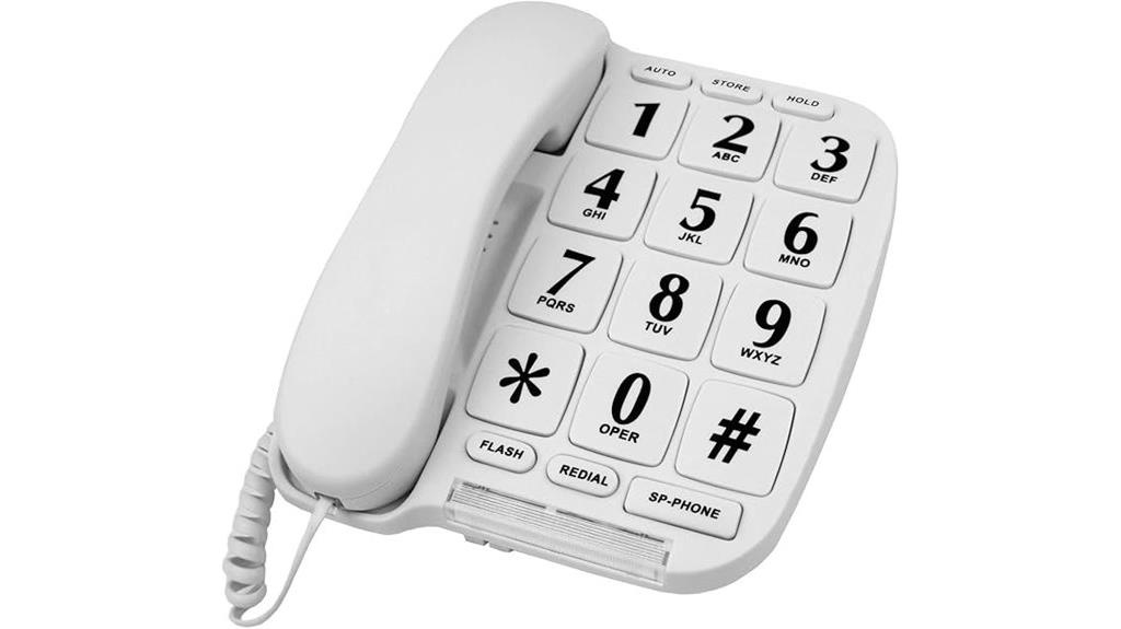 large wall mounted phone