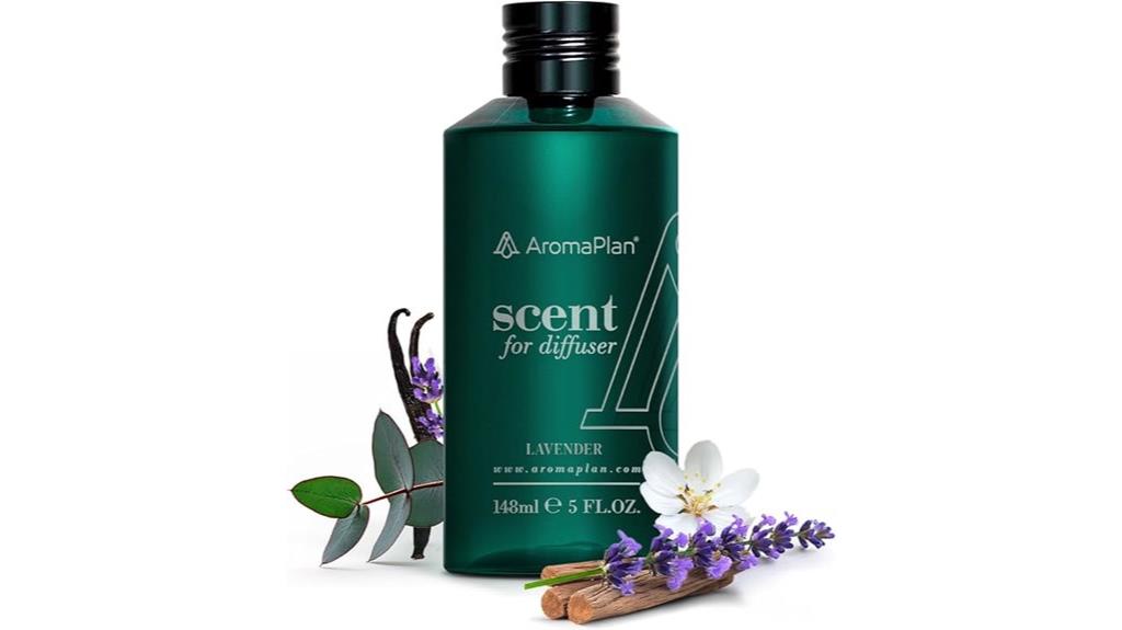 lavender hotel scent bottle