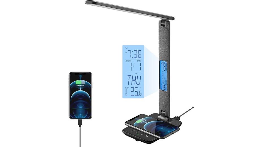 led desk lamp with charging