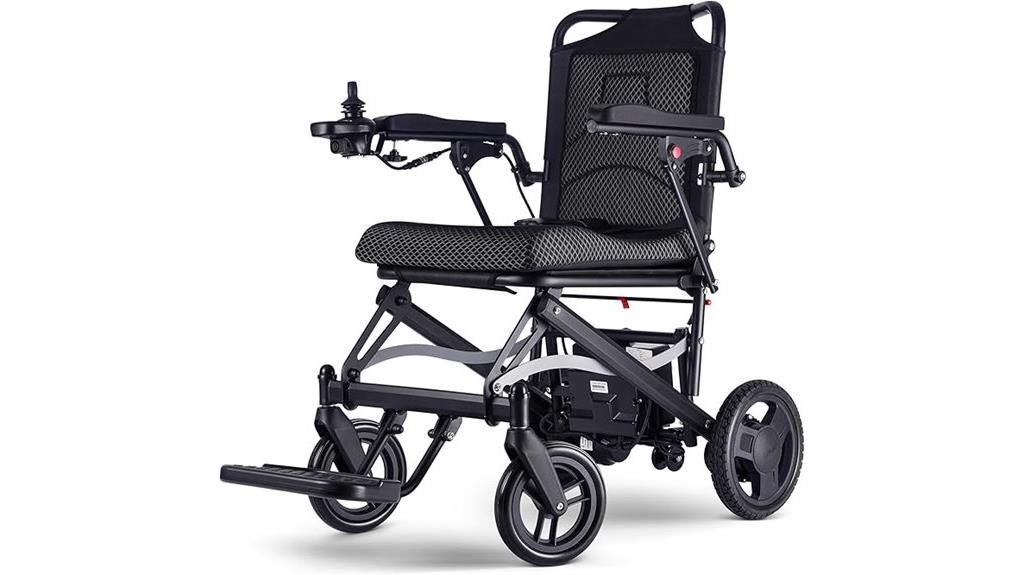 lightweight all terrain electric wheelchair