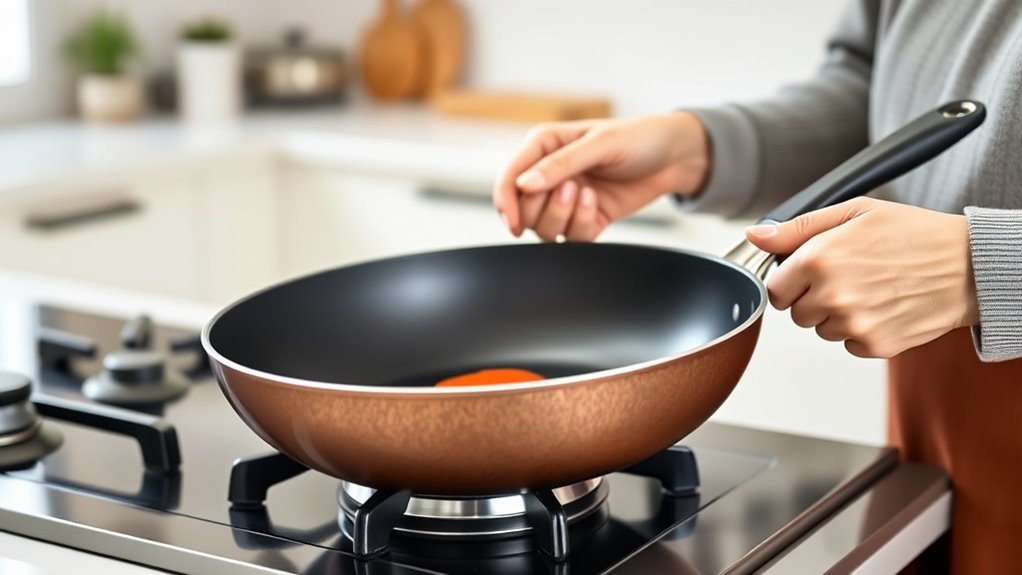 lightweight easy handle cookware