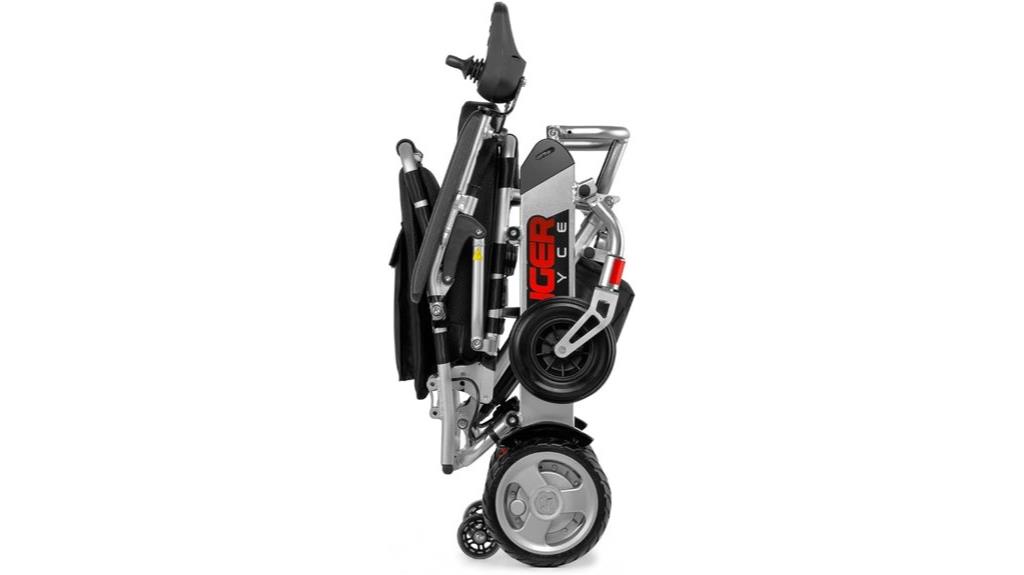 lightweight foldable electric wheelchair